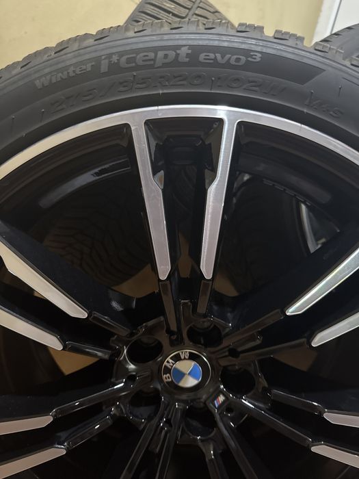 Jante BMW M5 F90 706M 20" + Hankook iarnă, ca noi, doar 3.000 km