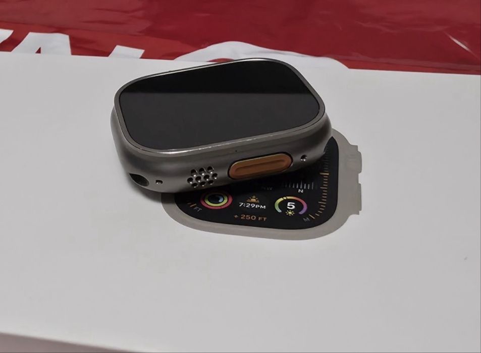 49mm Apple watch Ultra 2 Технополис Гаранция 2026 Titanium Blue | Син