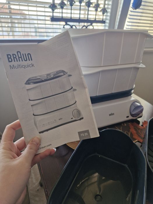 Уред за готвене на пара Braun Multiquick