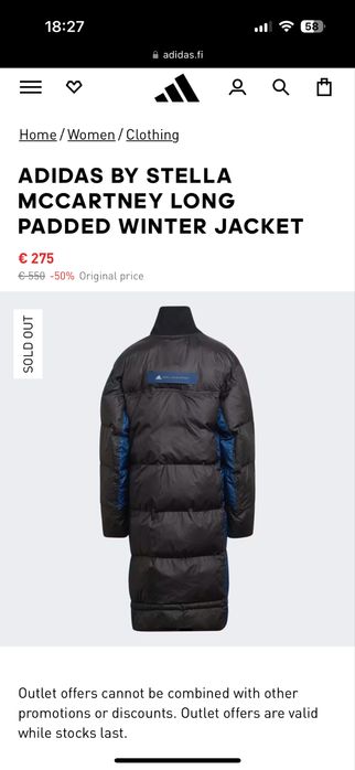 Geaca Adidas mccartney