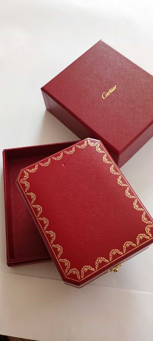 Cutie originala  pre-owned  Cartier , pentru doua inele