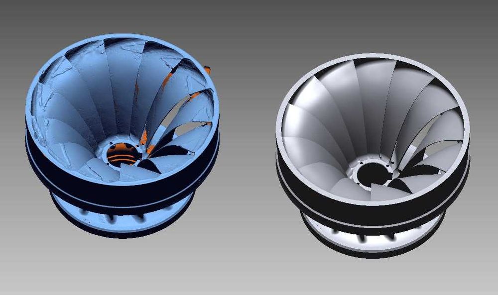 Профессиональное 3D-сканирование, чертеж, CAD, локализация, 3D-модель.