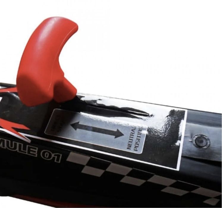 Kart pentru copii cu pedale si scaun reglabil, XL, Rosu