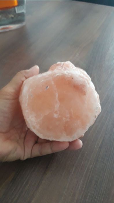 suport lumanare din sare