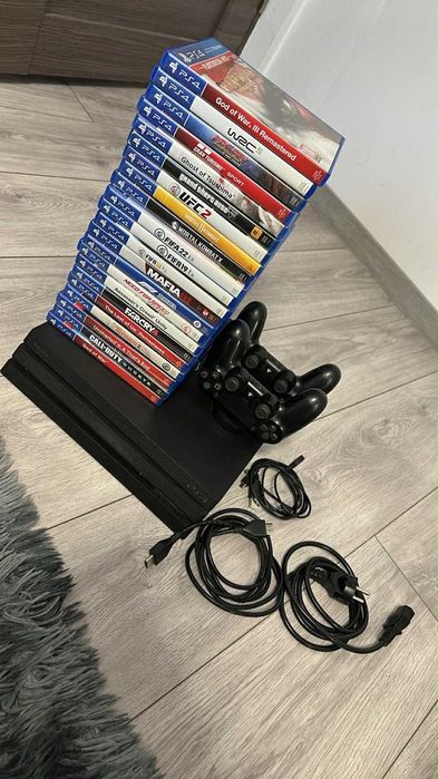 Ps4 pro de vanzare cu 20 de jocuri