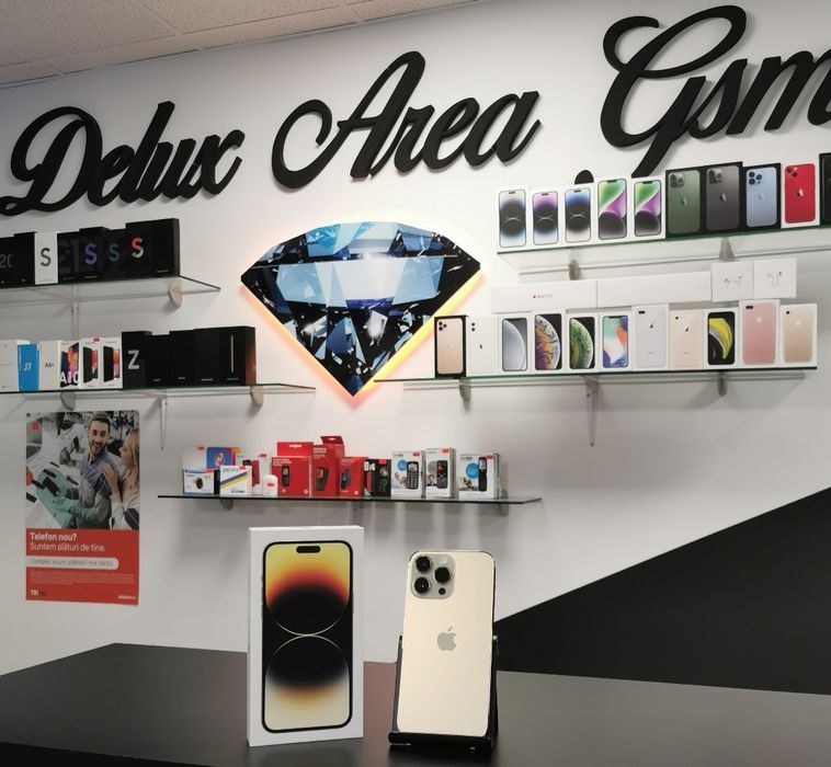 Iphone 14 Pro / Black/Gold / 128/256 GB / DeluxGSM