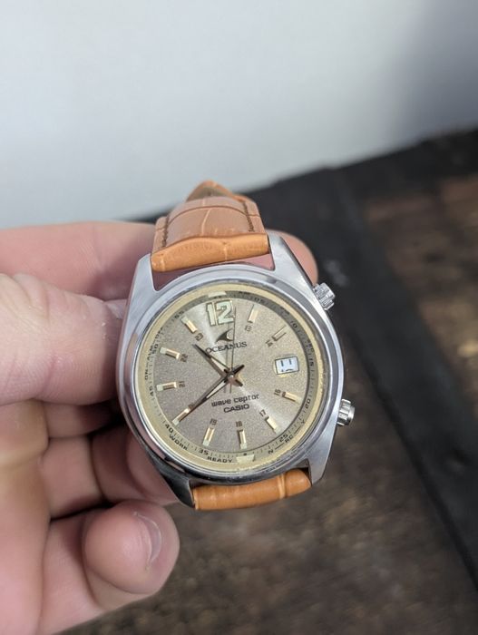 Ceas Casio Oceanus OCW-120LE Wave ceptor model de colecție r