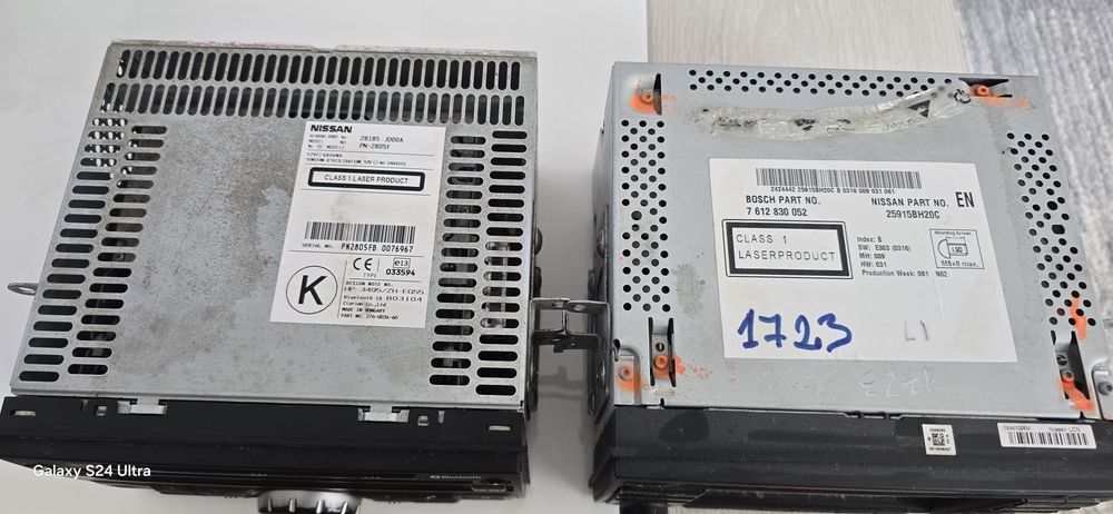 Naigatie cd player nissan qashai