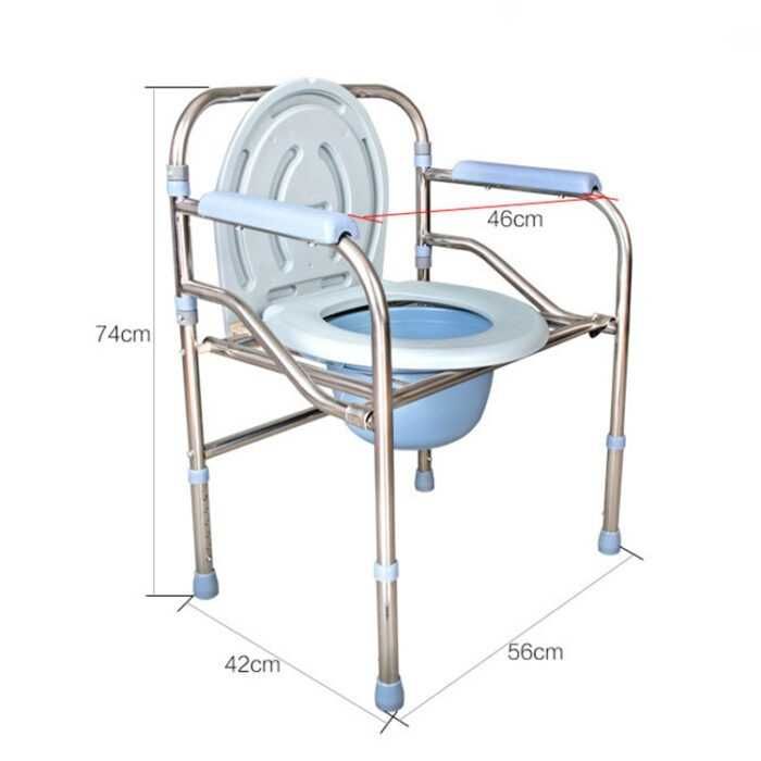 кресло-туалет стул-туалет кресло-коляска с санитарным оснащением
