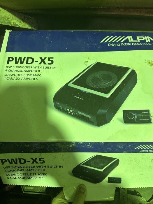 Продам сабуфер алпайн PWD-x5