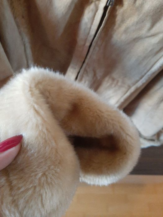 Cojoc dama piele naturala intoarsa