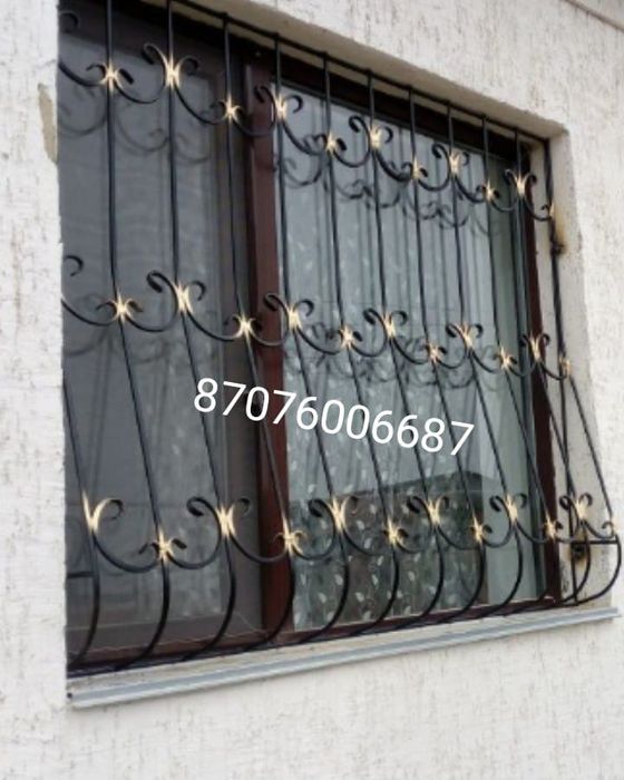 Решетки на окна от 4000 тг