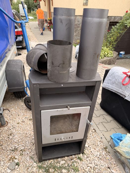 Șemineu  Soba pe lemne Haas+Sohn YSTAD 282.15 – 7 kW