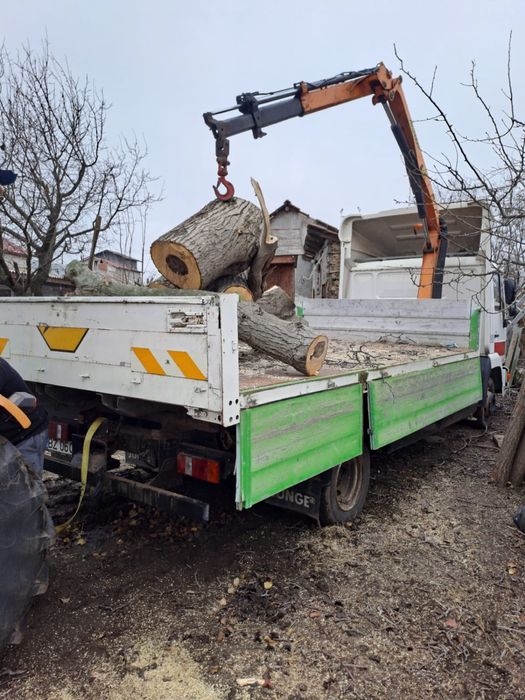 Vand MAN 8.163 cu macara