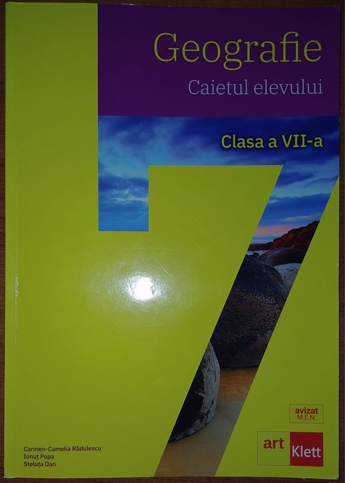 Geografie - Caietul Elevului - Clasa a VII-a