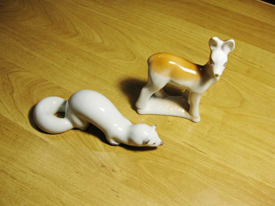 Фарфоровые фигурки (животные)