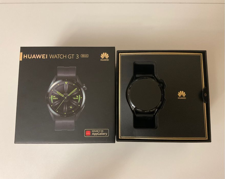 Смарт часовник HUAWEI WATCH GT 3, 46 mm, GPS, ПУЛСОМЕР, SpO2