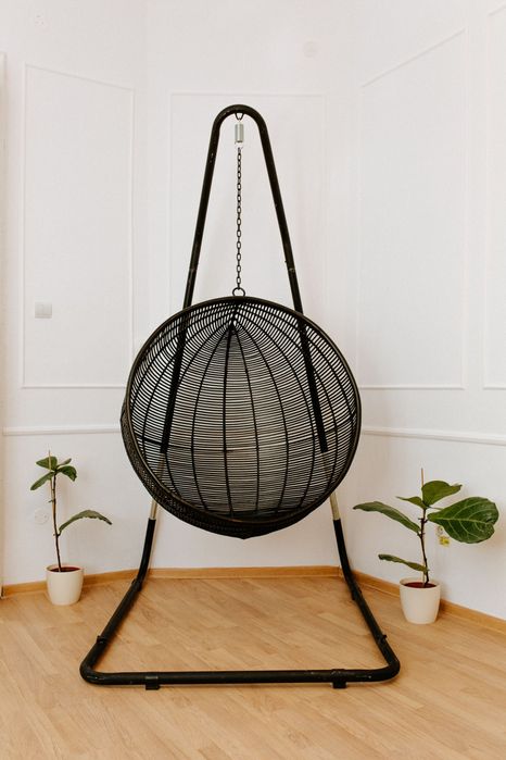 Scaun suspendat Bowl Bohemian HK Living