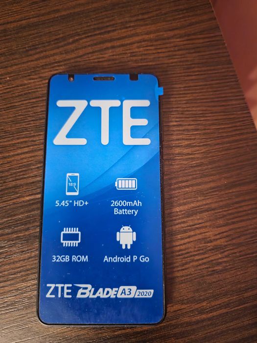 Gsm ZTE Blade A3 (чисто нов с наелона)