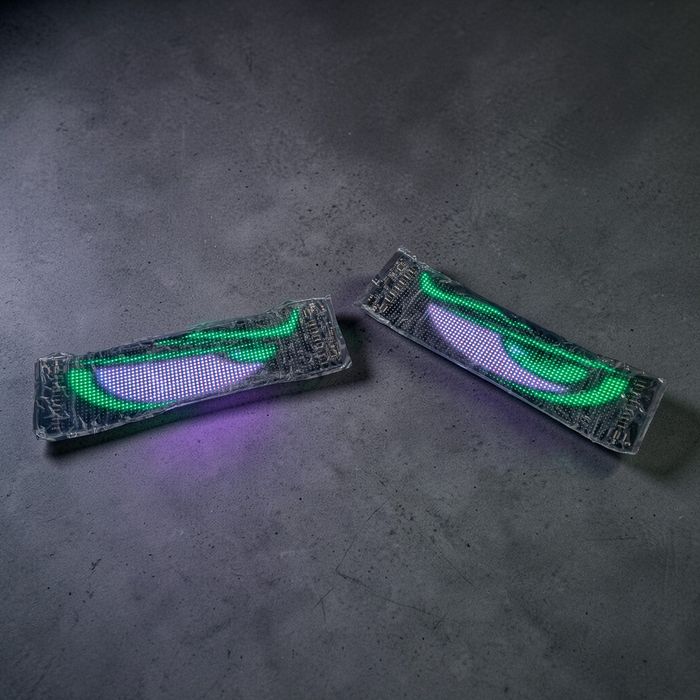 2 X Panou LED Matrix Flexibil RGB – Control prin Aplicație/Bluetooth