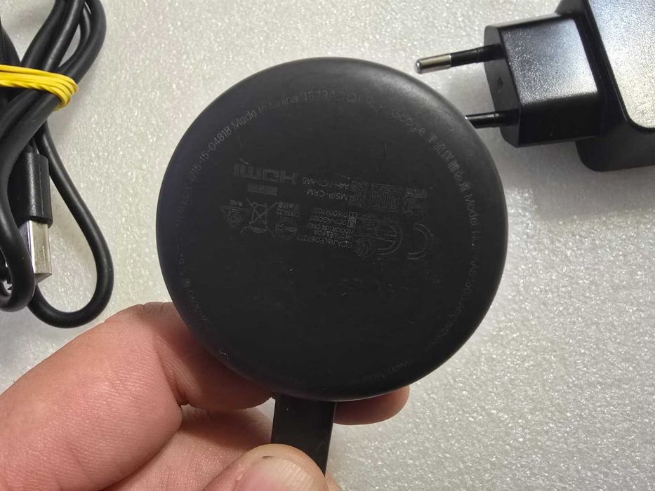 Chromecast Google 3rd Gen. Model NC2-6A5-1600 Portable Media Streamer