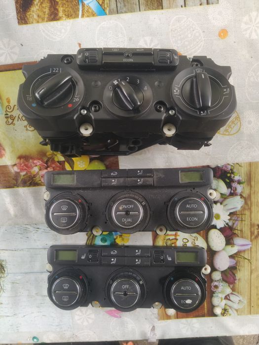 Panou Clima încălzire scaune Vw Touran Golf 5 Passat B6 Octavia 2