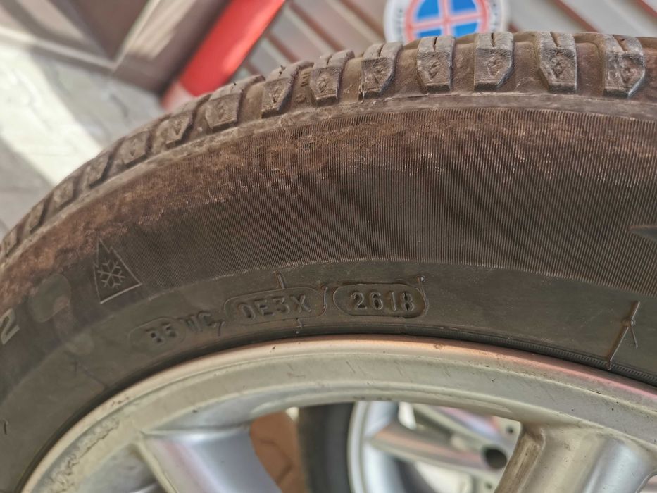 Mercedes джанти с зимни гуми Bf Goodrich 205/55/16