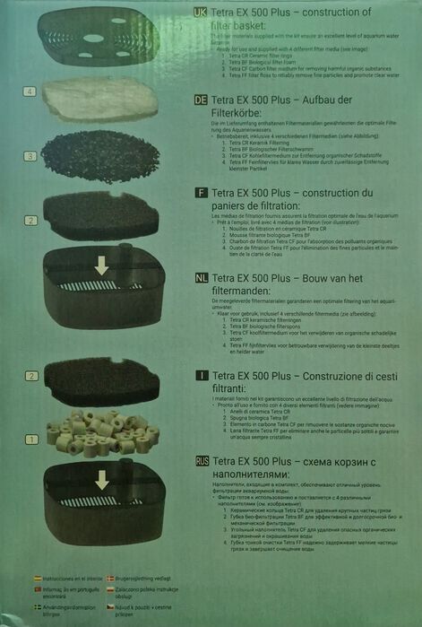 Внешний фильтр для аквариума