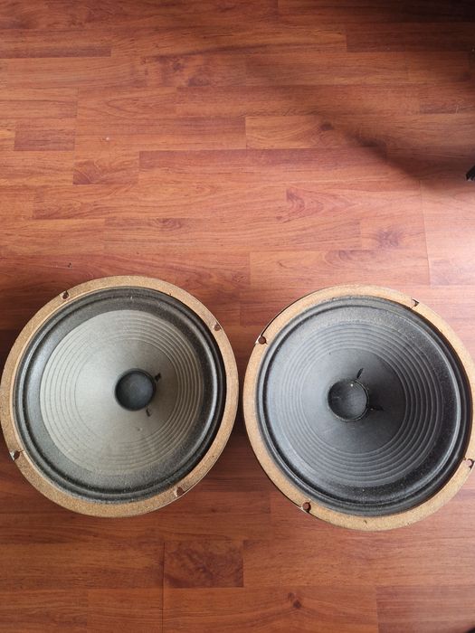 2 x Celestion G12M Blackback (1977, UK)