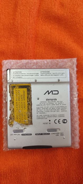 SONY -AIWA - Minidisc portabil(defecte) *Error disc*