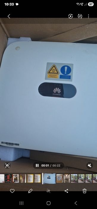 Invertor Huawei 10kw trifazic  (2ani)