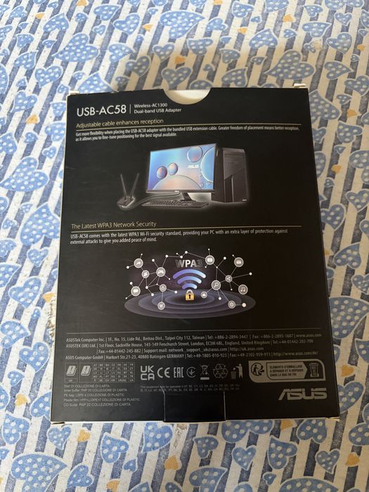 Vand adaptor wireless pc