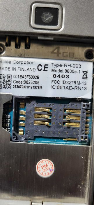 Nokia 8800 carbon