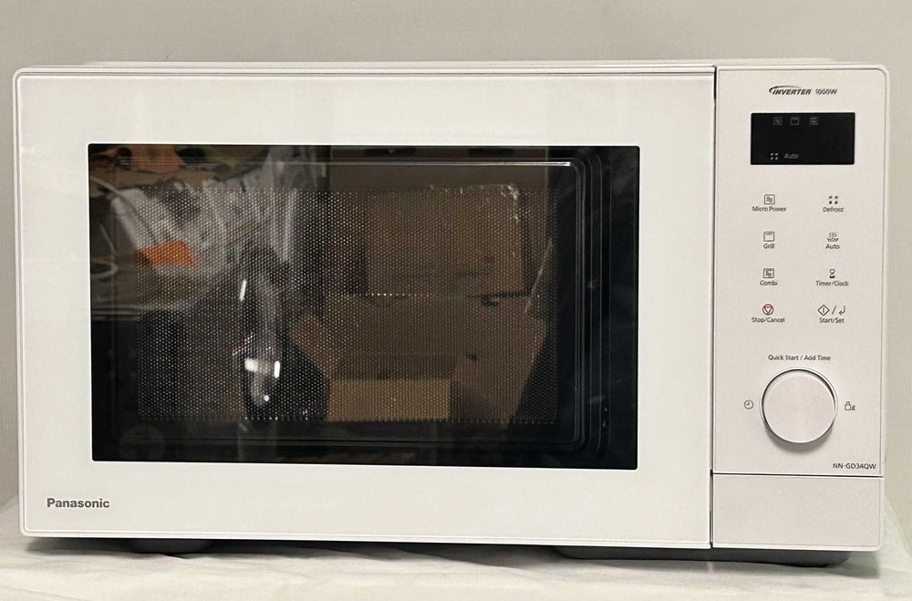НОВА Инверторна микровълнова с грил Panasonic NN-GD34QWEPG  с гаранция