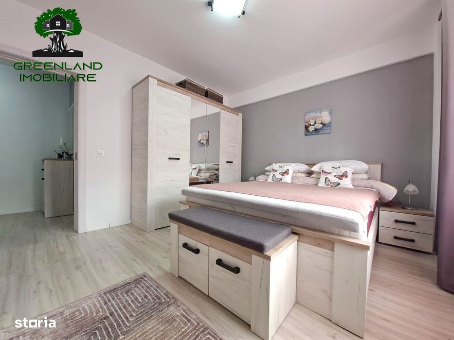 Apartament cu 2 camere, ETAJ 1, mobilat, BLOC NOU, Bucium
