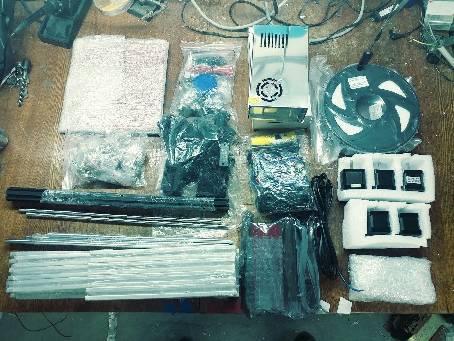 Акция 3д принтер 3D Prusa i3 printer на АЛЛЮМИНЕВОЙ 2-ой раме