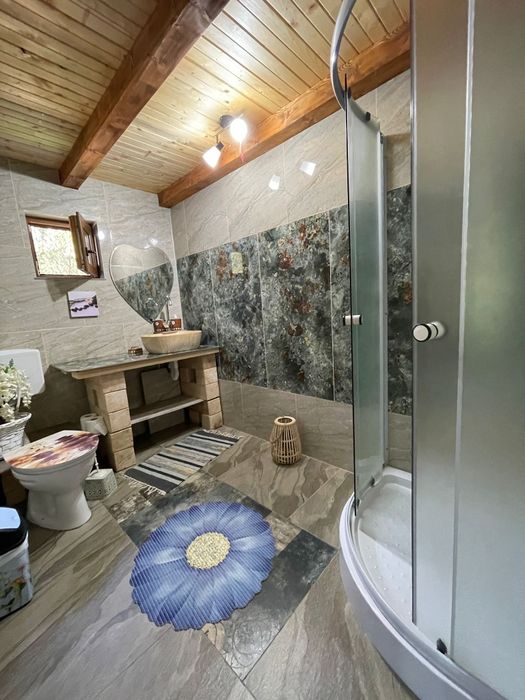 Cabana mica cu jacuzzi