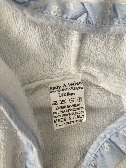 Бебешко халатче 6-12 месеца