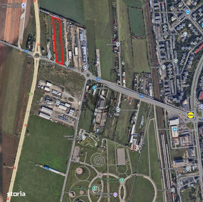 Teren intravilan de vanzare | 10.001 MP | Ploiesti  Vest | Comision 0%