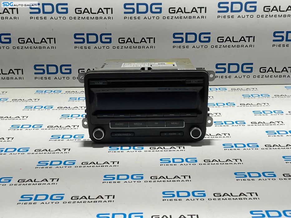 Unitate Radio CD Player Volkswagen Golf 6 Plus 2008 - 2013 Cod 1K0035186AN [L2724]