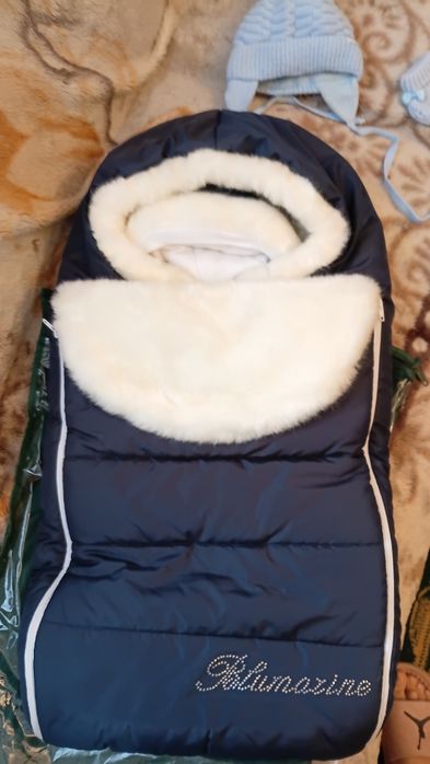 Зимний конверт на выписку