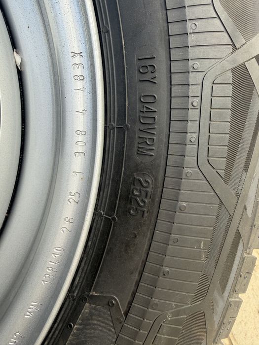 Set de 4 sau 6 roti noi Continental iveco 225/65 16 R