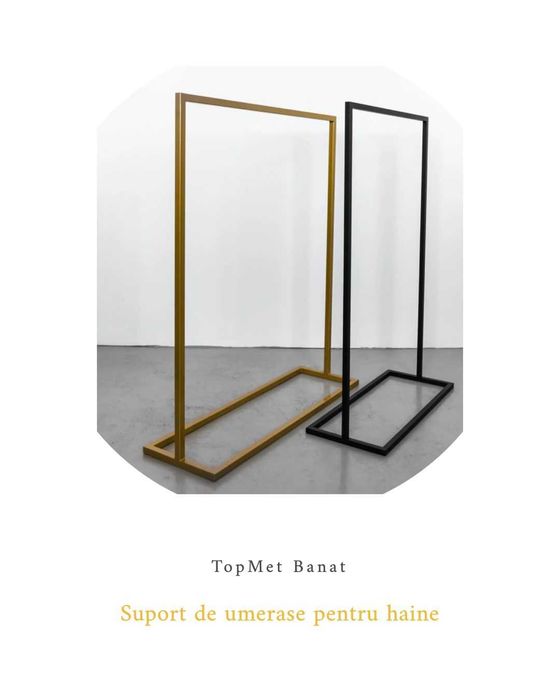 suport/stender metalic de haine cu umerase confectii metalice de top