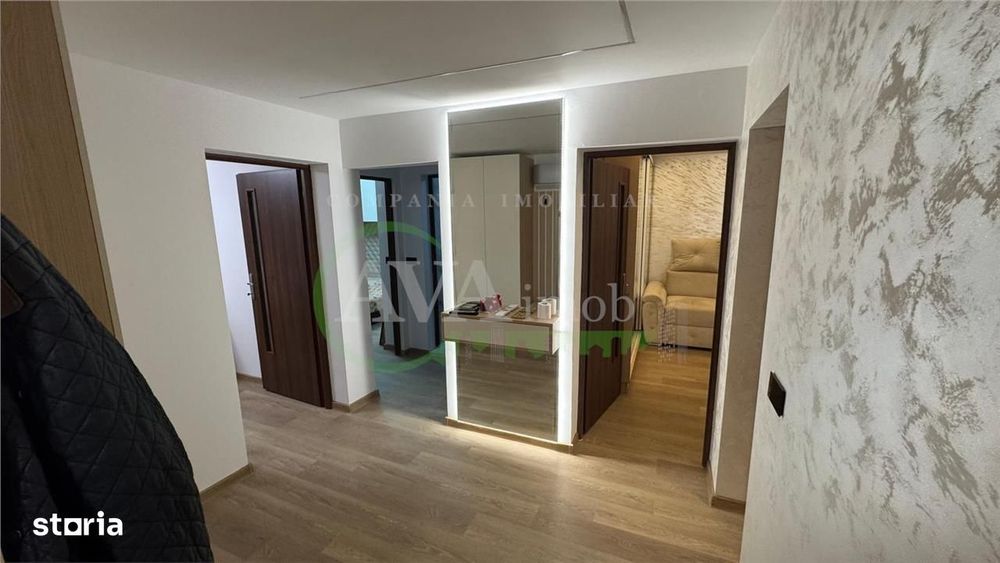 Apartament modern, 3 decomandate, utilat si mobilat, Bacau