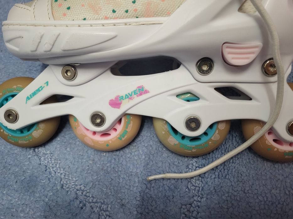 Role RAVEN Rosi, marime reglabila 31-35, roz