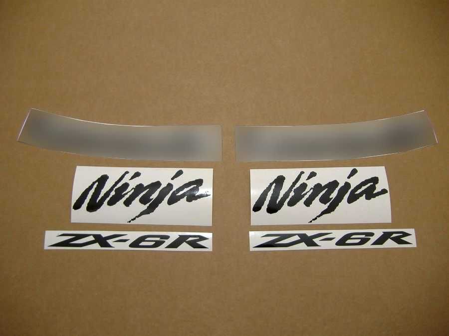 Стикери Kawasaki ZX-6R Ninja 2009-2012 лепенки кавазаки 636 зх6р zx6r