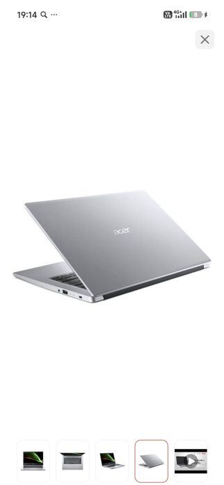 Ноутбук Acer aspire A114-33