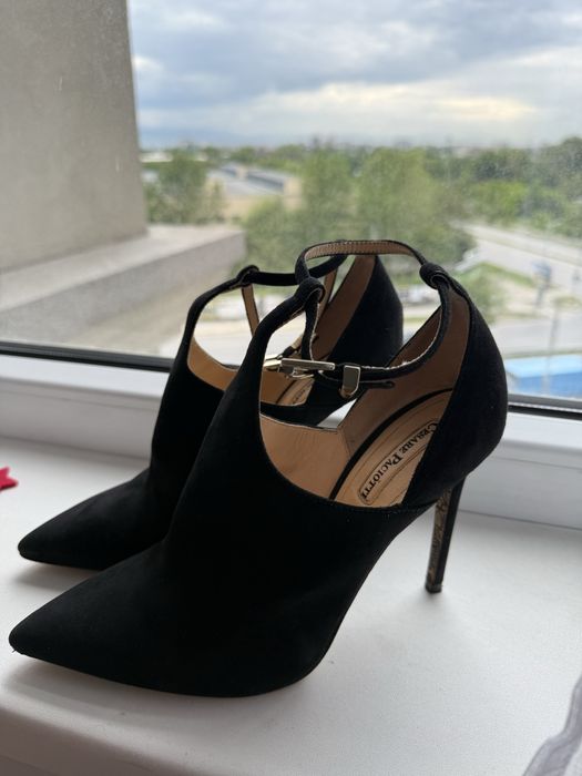 Обувки Летни боти. Велюр.