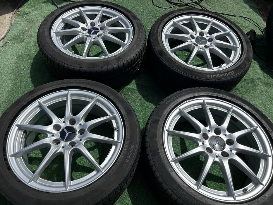 5x112 17 оргинални за mercedes A B клас