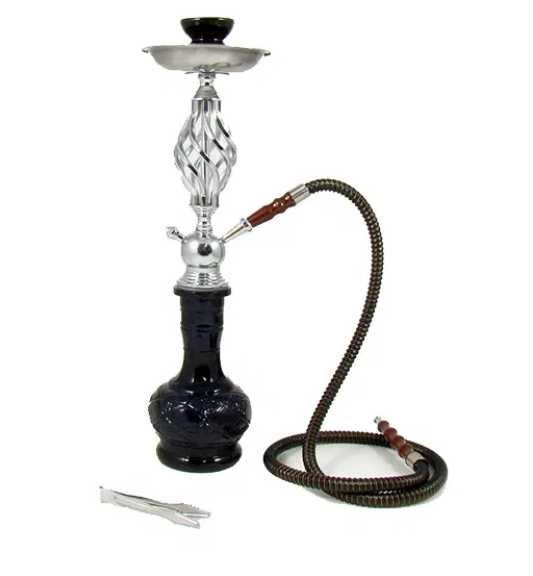 Narghilea Noua 1 Furtun / 2 /3 Furtunuri 60 cm Aroma  Carbuni  Mustuce